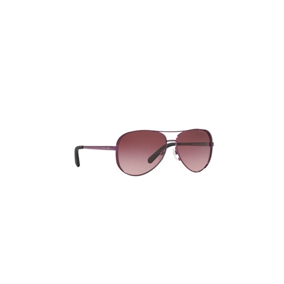 MICHAEL KORS WOMEN'S PILOT SUNGLASSES 59MM CHELSEA PLUM PURPLE - Picture 7 of 9